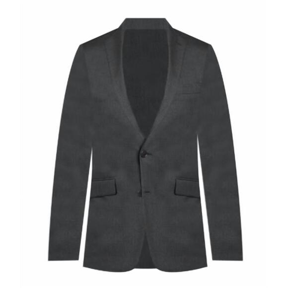 NEW BEN SHERMAN men's burge bi stretch slim fit suit jacket in grey